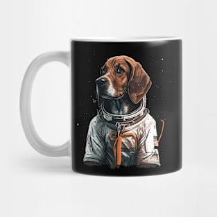 Pointer dog astronaut Mug
